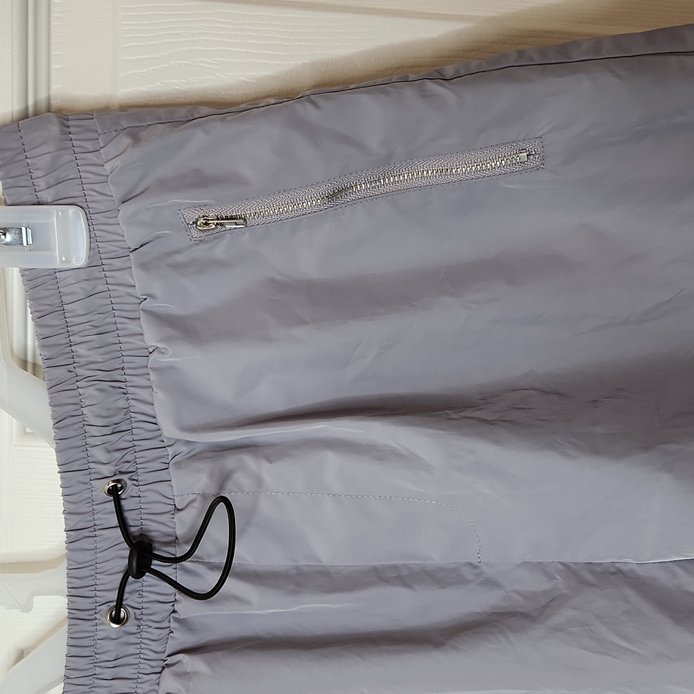 Mens Liquor n Poker nylon shorts zipper pockets size Large dusty purple NWT - Picture 2 of 10